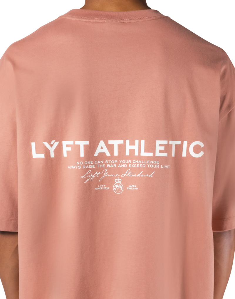 Athletic Identity Big T-Shirt - Coral