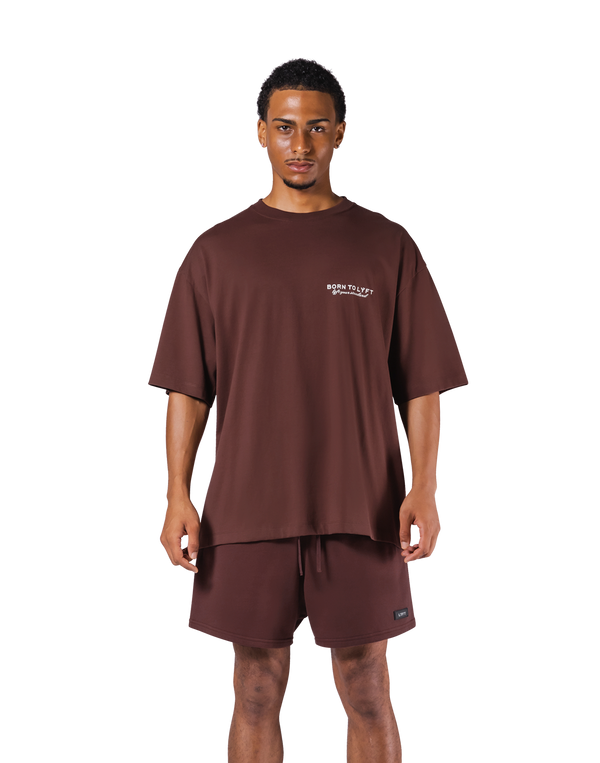 Athletic Identity Big T-Shirt - Brown