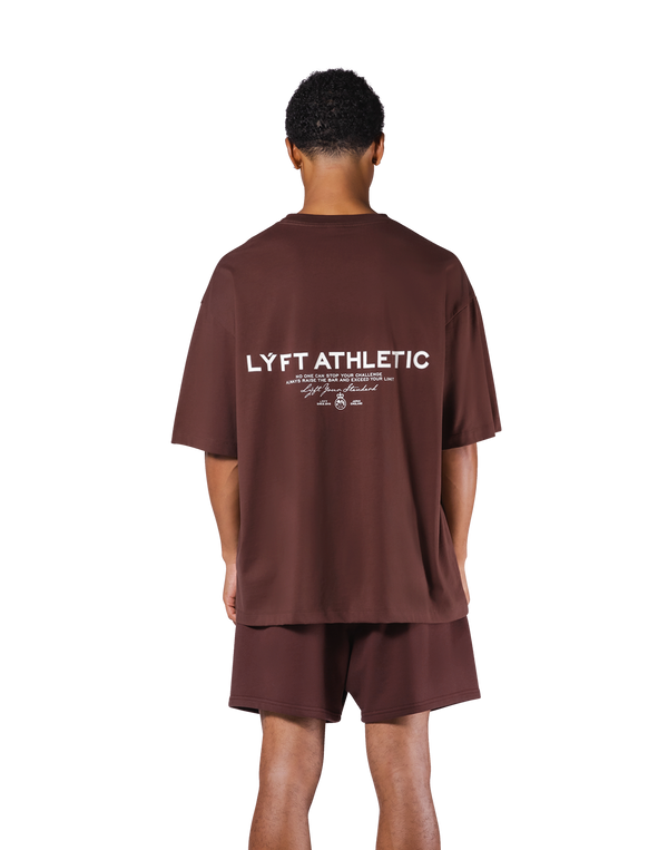 Athletic Identity Big T-Shirt - Brown