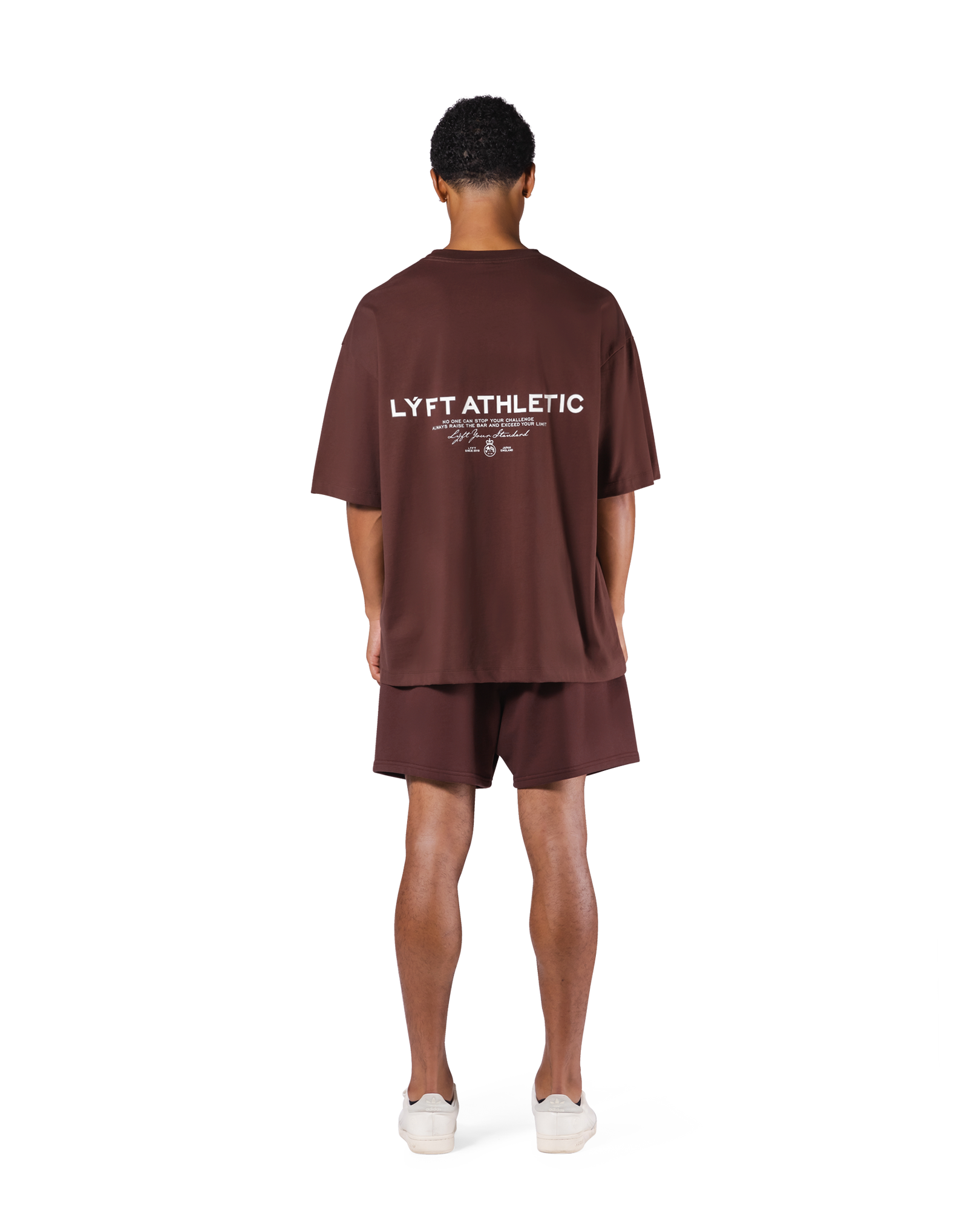 Athletic Identity Big T-Shirt - Brown – LÝFT Athletic Identity Big T-Shirt - Brown – LÝFT
