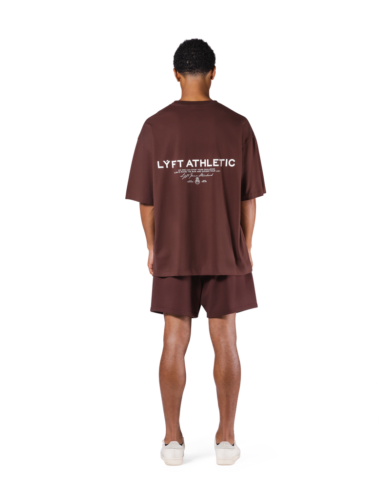 Athletic Identity Big T-Shirt - Brown