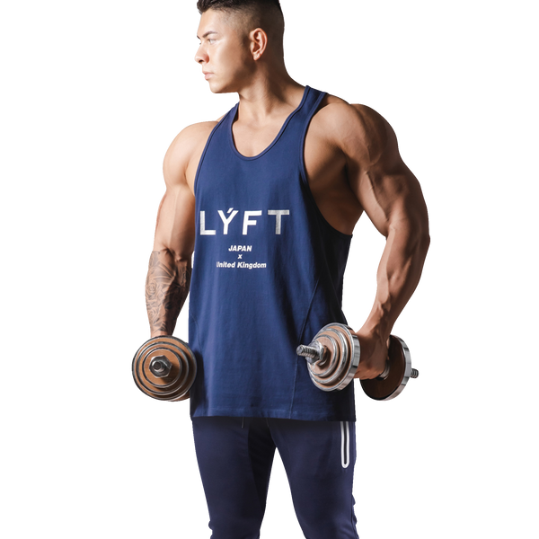 LÝFT Training Tanktop - Navy LÝFT Training Tanktop - Navy