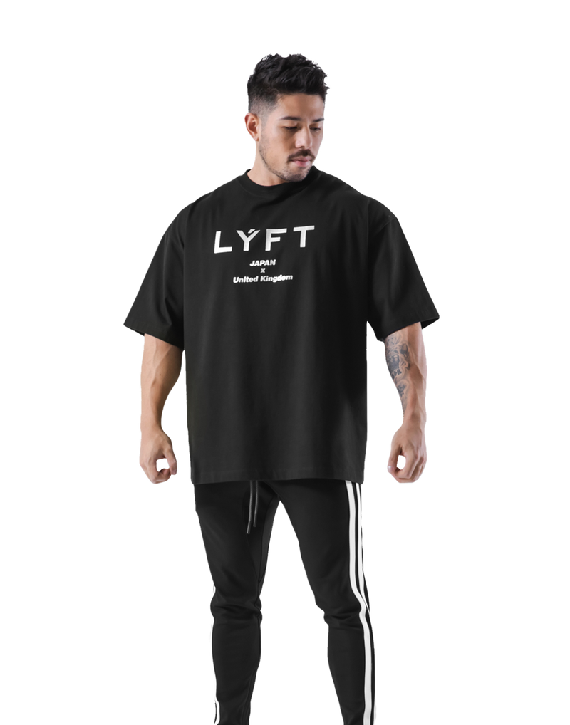 LÝFT Logo Big T-Shirt - Black