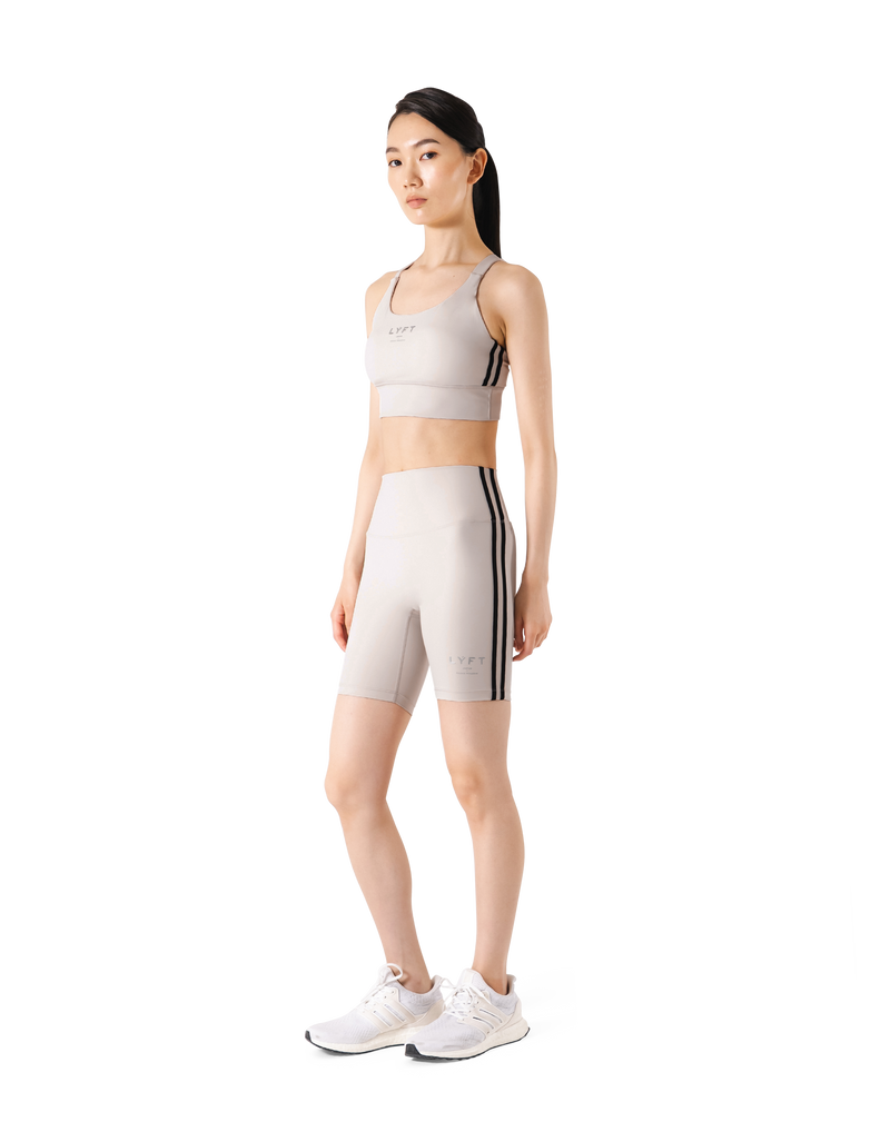 2Line Short Leggings V.2 - Ivory