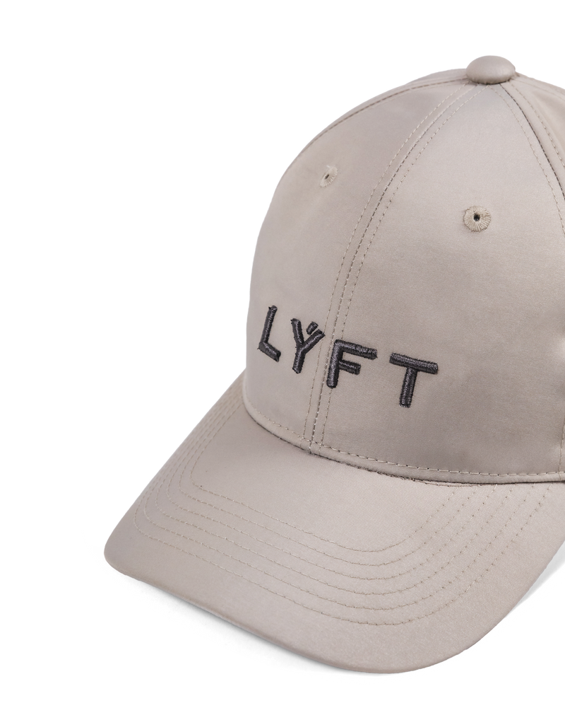 Glossy Nylon Cap - Ivory