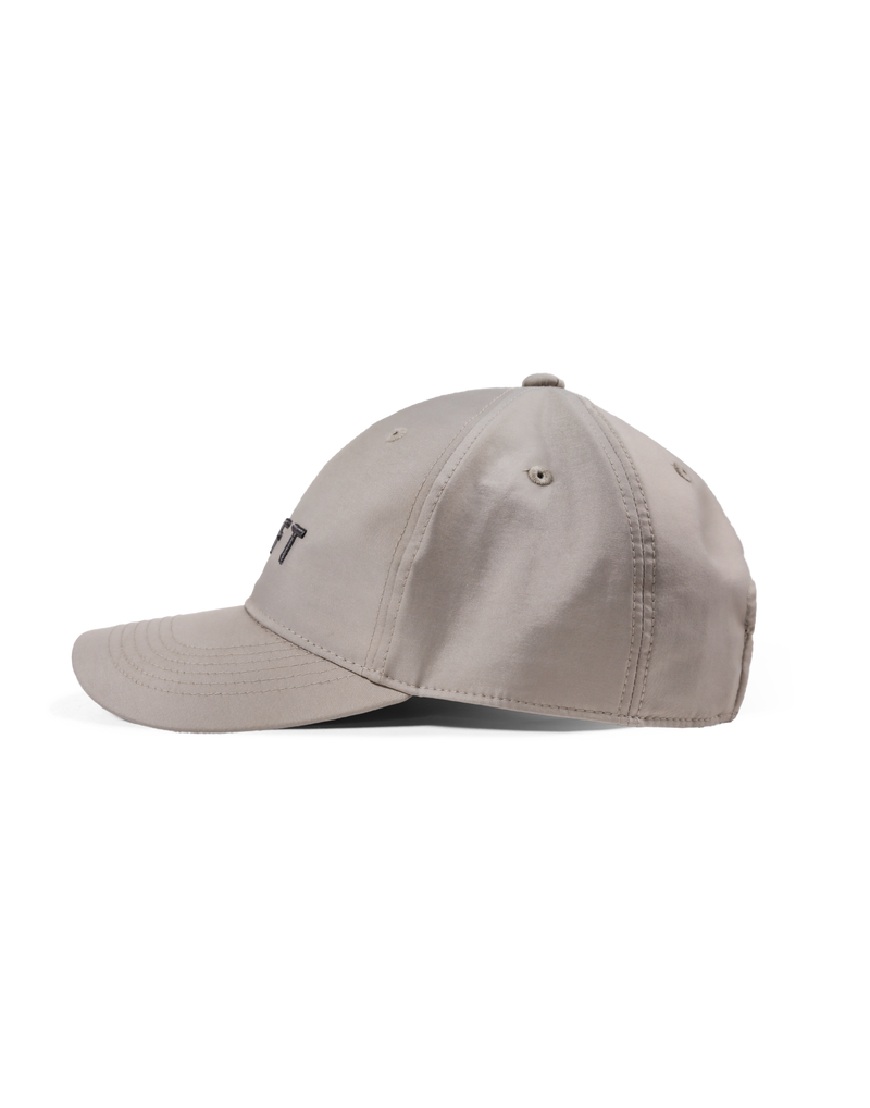 Glossy Nylon Cap - Ivory