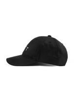 Glossy Nylon Cap - Black