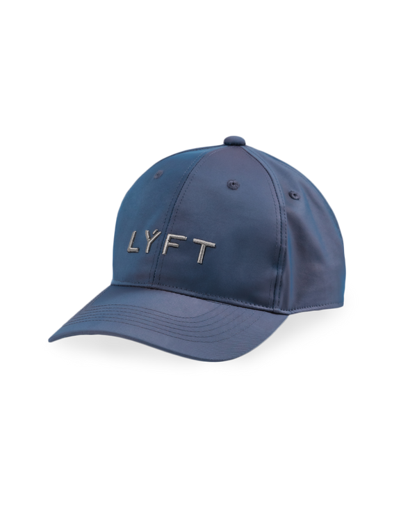 Glossy Nylon Cap - Blue