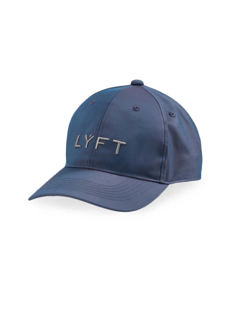 Glossy Nylon Cap - Blue