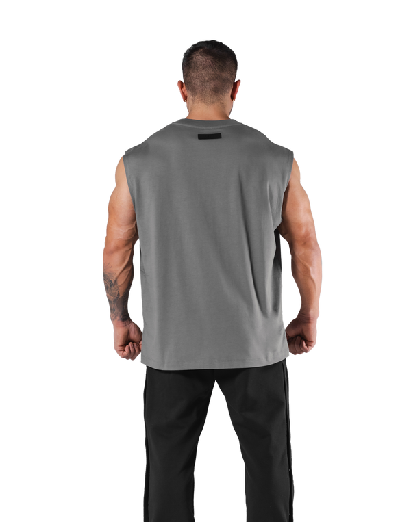 The Classic Loose Fit No Sleeve - D.Grey