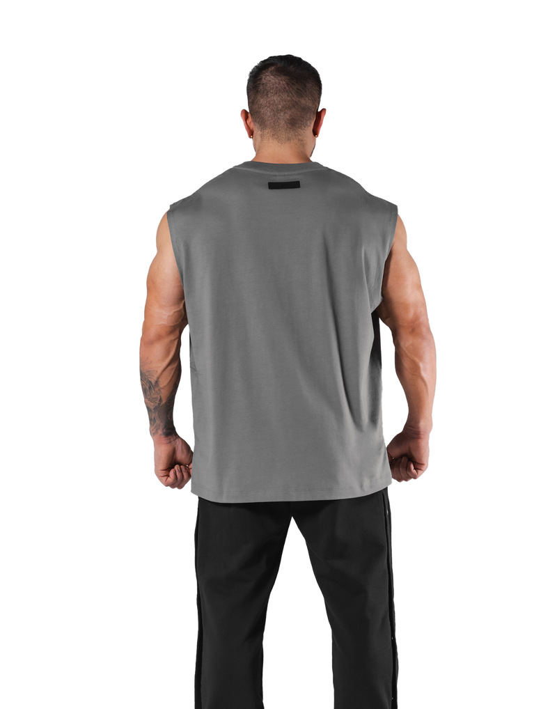 The Classic Loose Fit No Sleeve - D.Grey