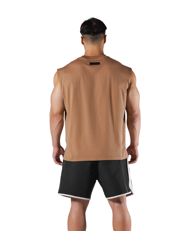 The Classic Loose Fit No Sleeve - Beige