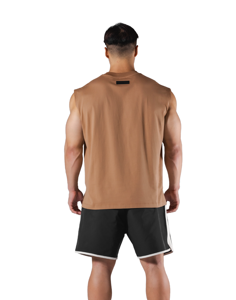 The Classic Loose Fit No Sleeve - Beige