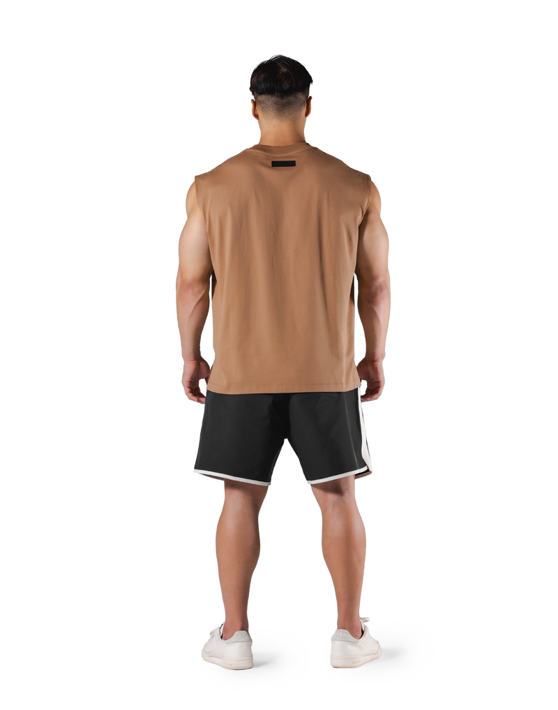 The Classic Loose Fit No Sleeve - Beige