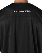 Mythological Graphic Football Shirt - Black