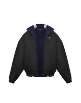 2Line Oversize Reversible Puffer Jacket - Navy