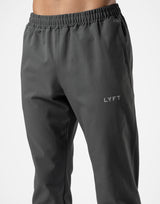 Reflector LÝFT Logo Straight Long Pants - D.Grey