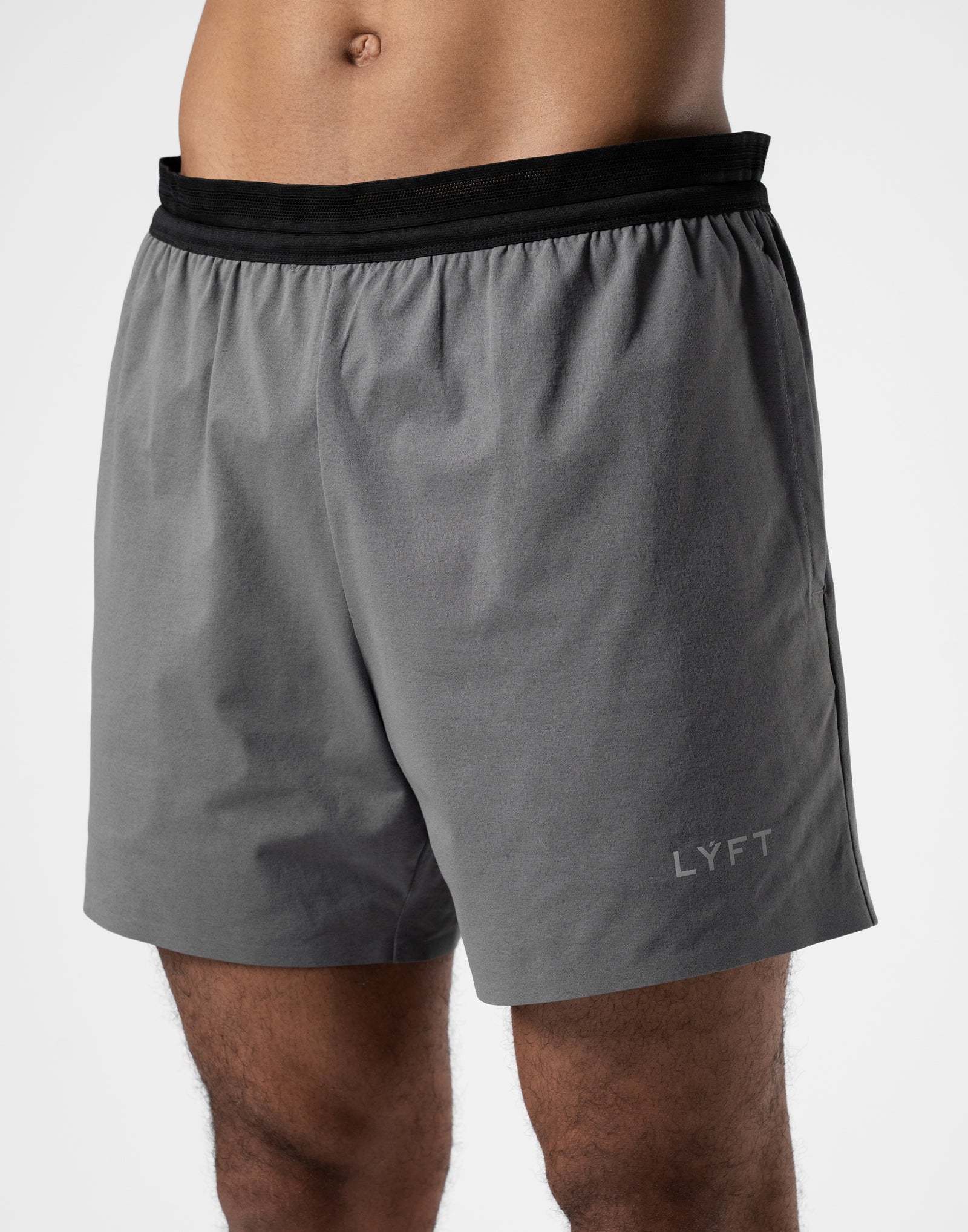 Reflector LÝFT Logo Shorts - D.Grey