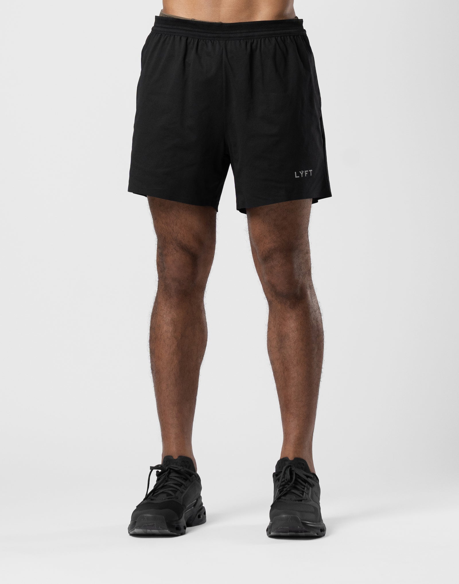 Reflector LÝFT Logo Shorts - Black
