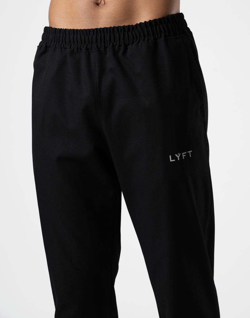 Reflector LÝFT Logo Straight Long Pants - Black