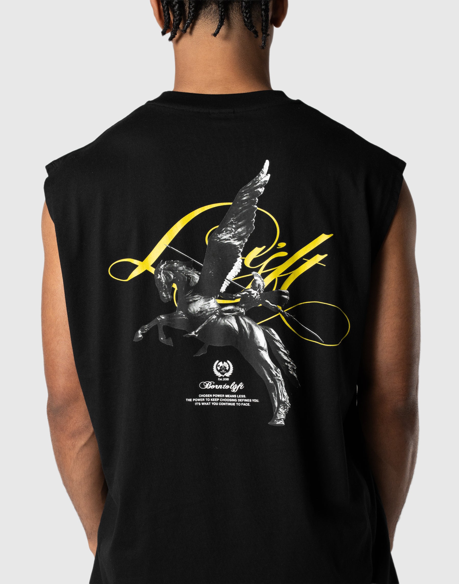 Pegasus Graphic Tanktop - Black – LÝFT
