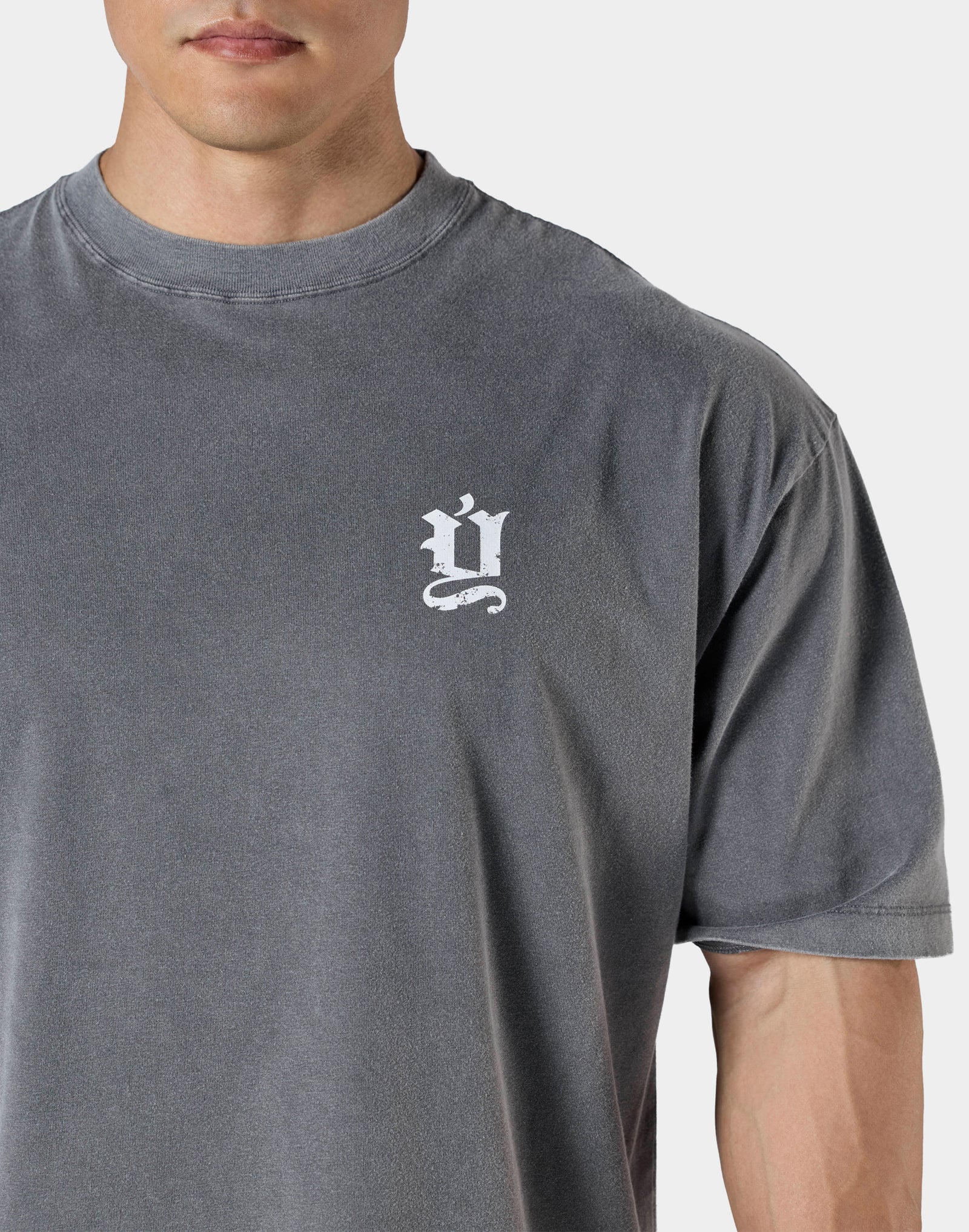 Old Ý Graphic Vintage Big T-Shirt - D.Grey – LÝFT