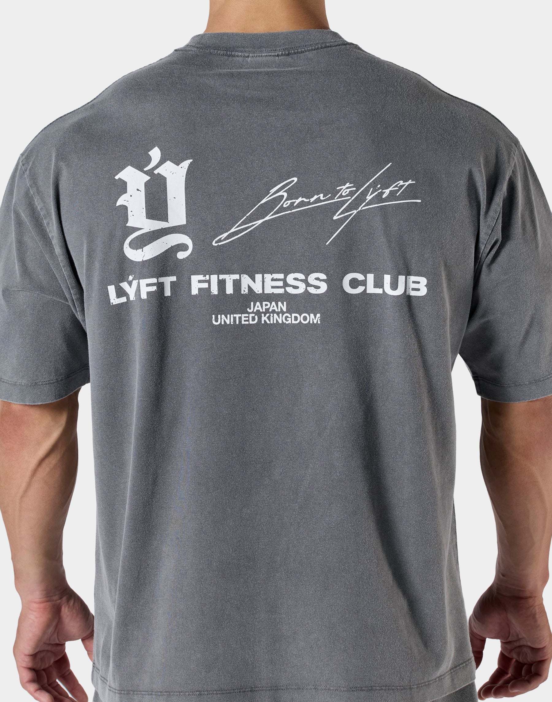 Old Ý Graphic Vintage Big T-Shirt - D.Grey – LÝFT