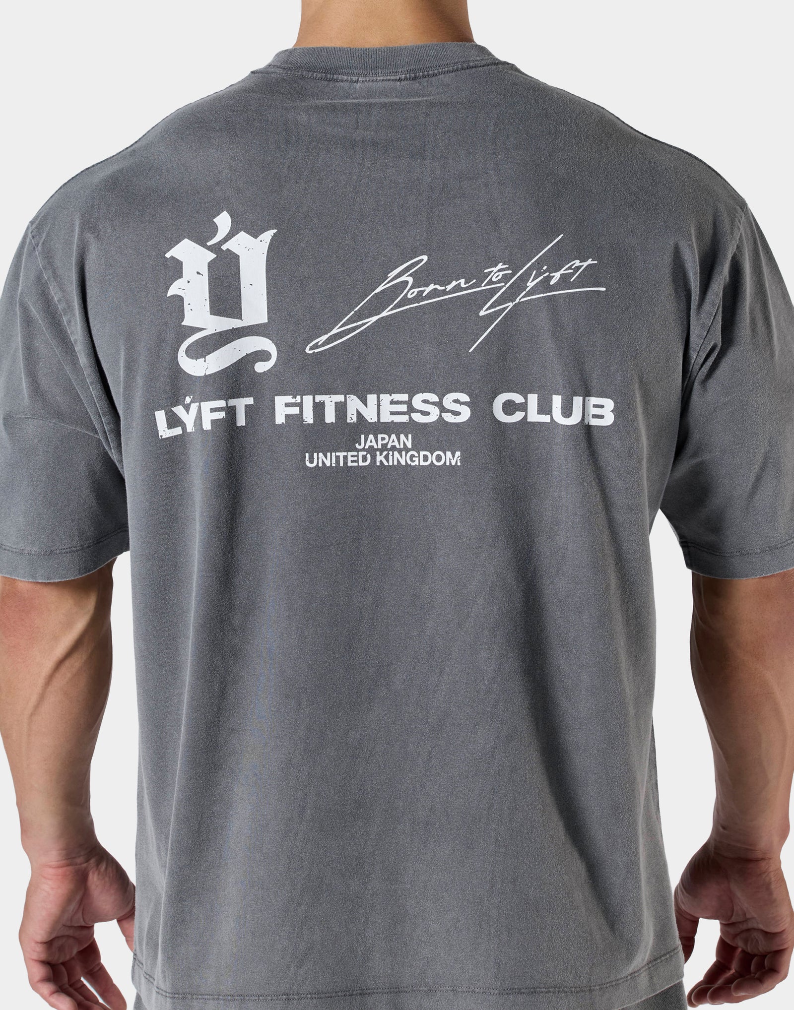 Old Ý Graphic Vintage Big T-Shirt - D.Grey – LÝFT