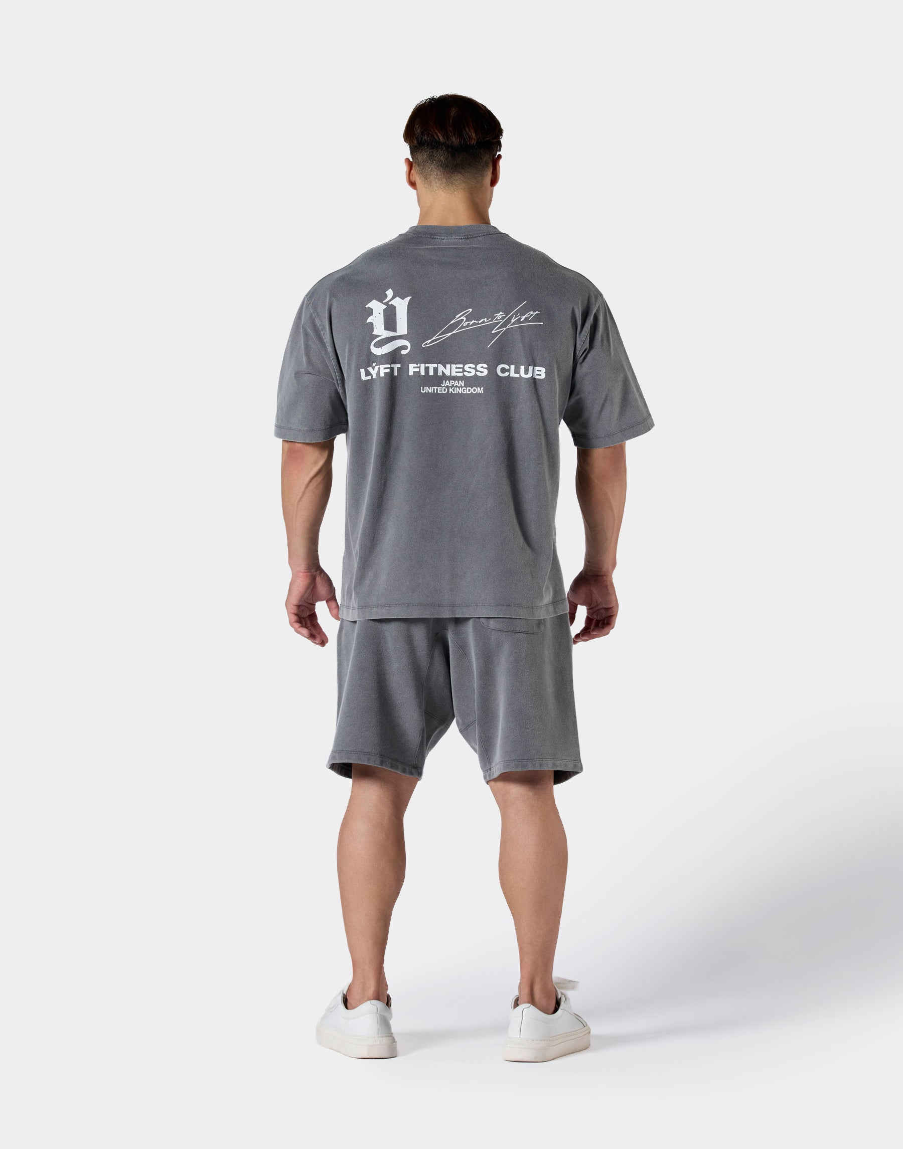 Old Ý Graphic Vintage Big T-Shirt - D.Grey – LÝFT