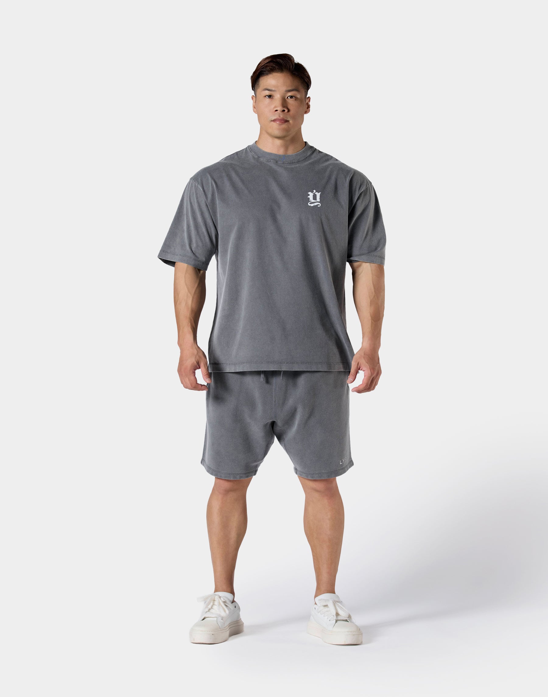 Old Ý Graphic Vintage Big T-Shirt - D.Grey – LÝFT
