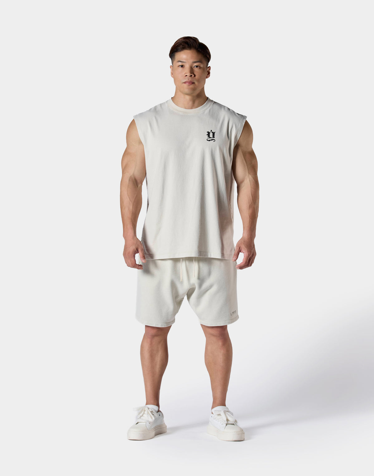 Old Ý Graphic Vintage Tanktop - Ivory