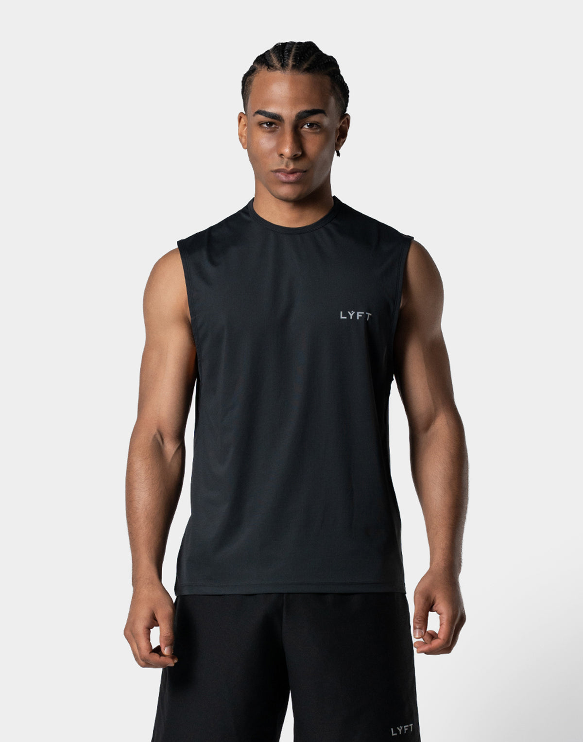 3M Reflector Waffle Tanktop - Black