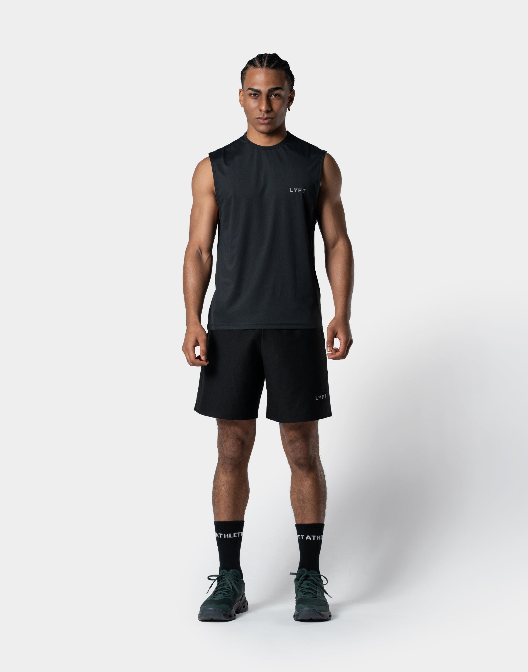 3M Reflector Waffle Tanktop - Black – LÝFT