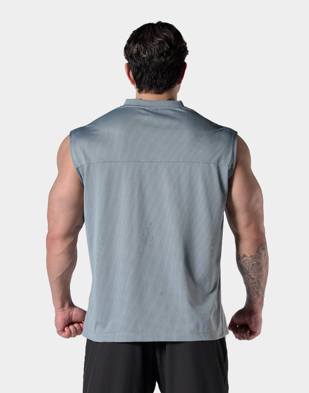 Mesh Football Tanktop - Grey