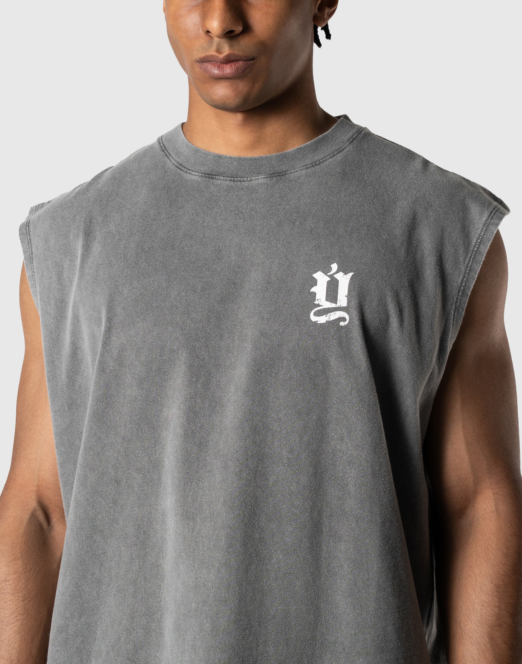 Old Ý Graphic Vintage Tanktop - D.Grey – LÝFT