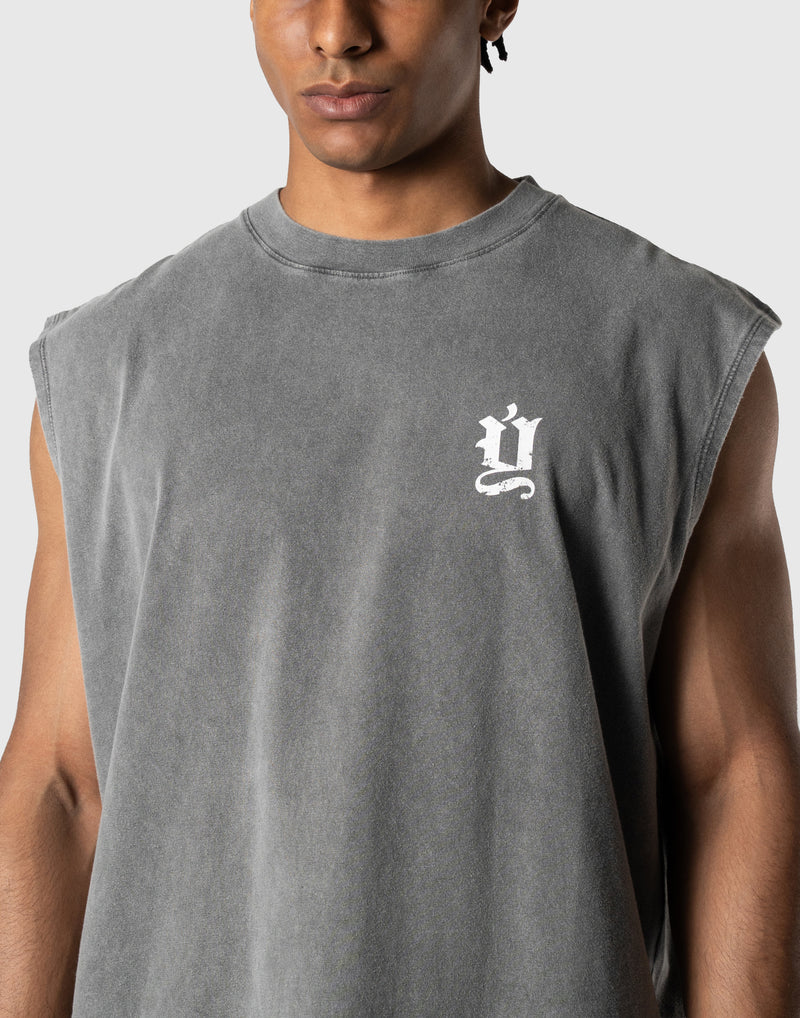 Old Ý Graphic Vintage Tanktop - D.Grey – LÝFT