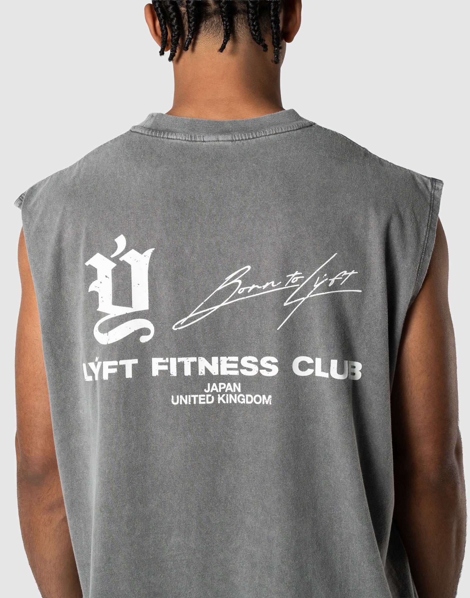 Old Ý Graphic Vintage Tanktop - D.Grey – LÝFT