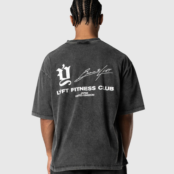Old Ý Graphic Vintage Big T-Shirt - Black – LÝFT