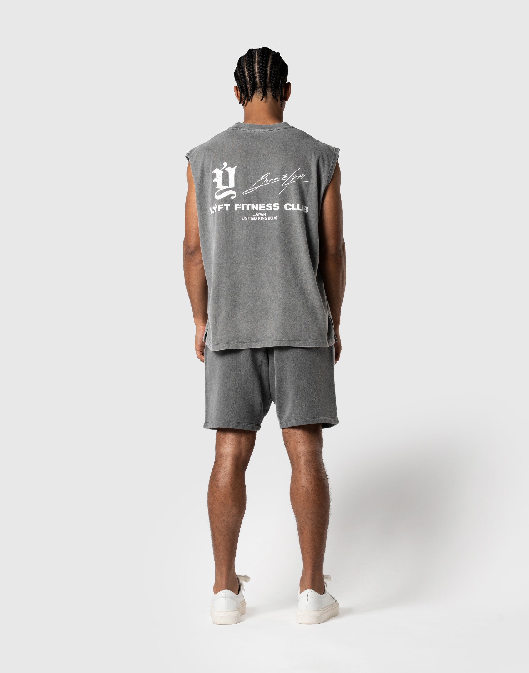 Old Ý Graphic Vintage Tanktop - D.Grey – LÝFT