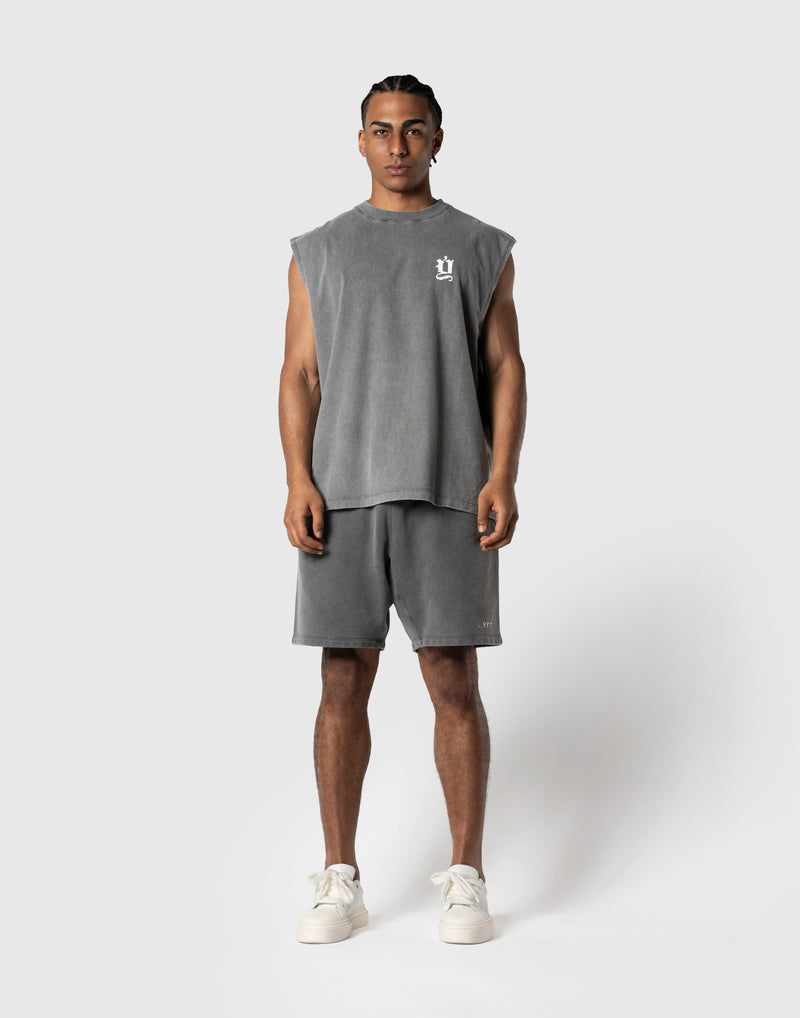 Old Ý Graphic Vintage Tanktop - D.Grey – LÝFT
