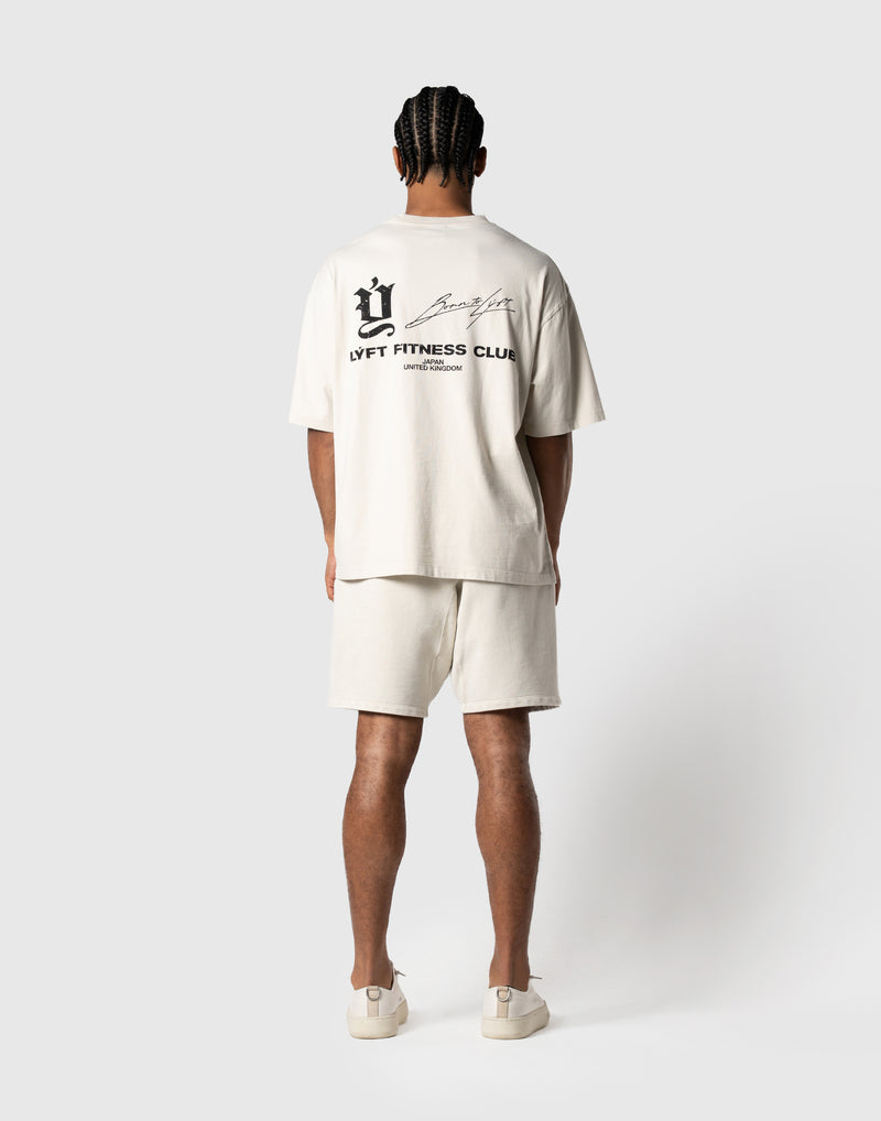 Old Ý Graphic Vintage Big T-Shirt - Ivory – LÝFT