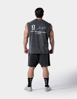 Old Ý Graphic Vintage Tanktop - Black
