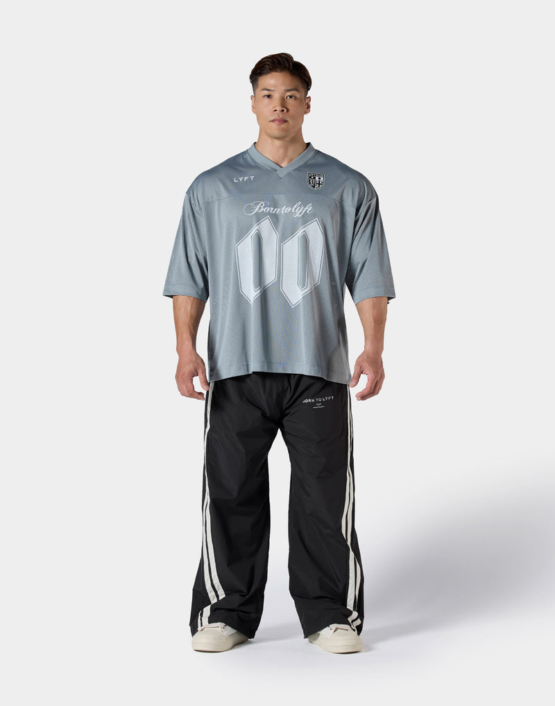 Extra Big Mesh Football T-Shirt - Grey – LÝFT