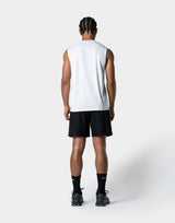 3M Reflector Waffle Tanktop - White