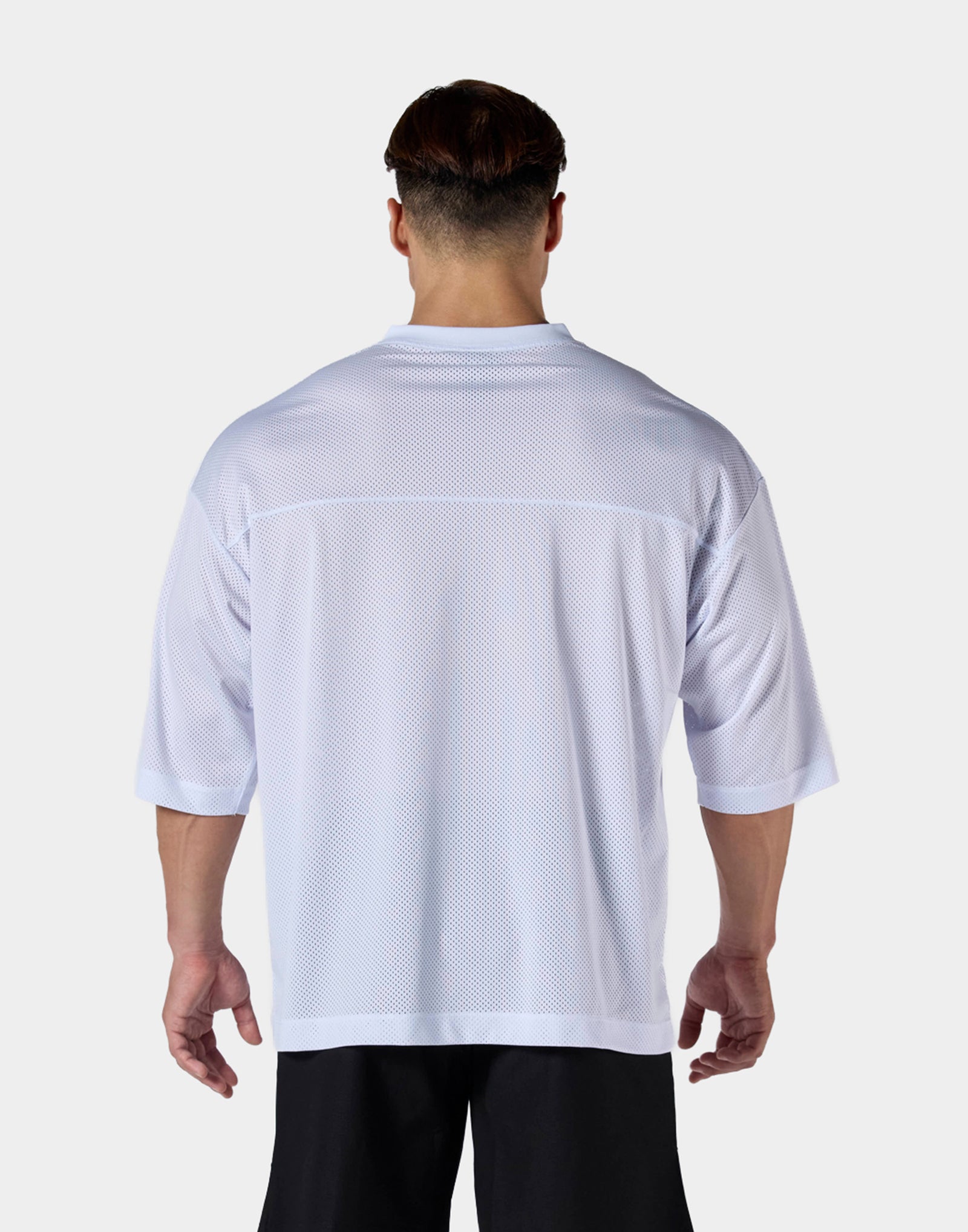 Extra Big Mesh Football T-Shirt - White – LÝFT