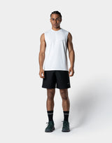 3M Reflector Waffle Tanktop - White