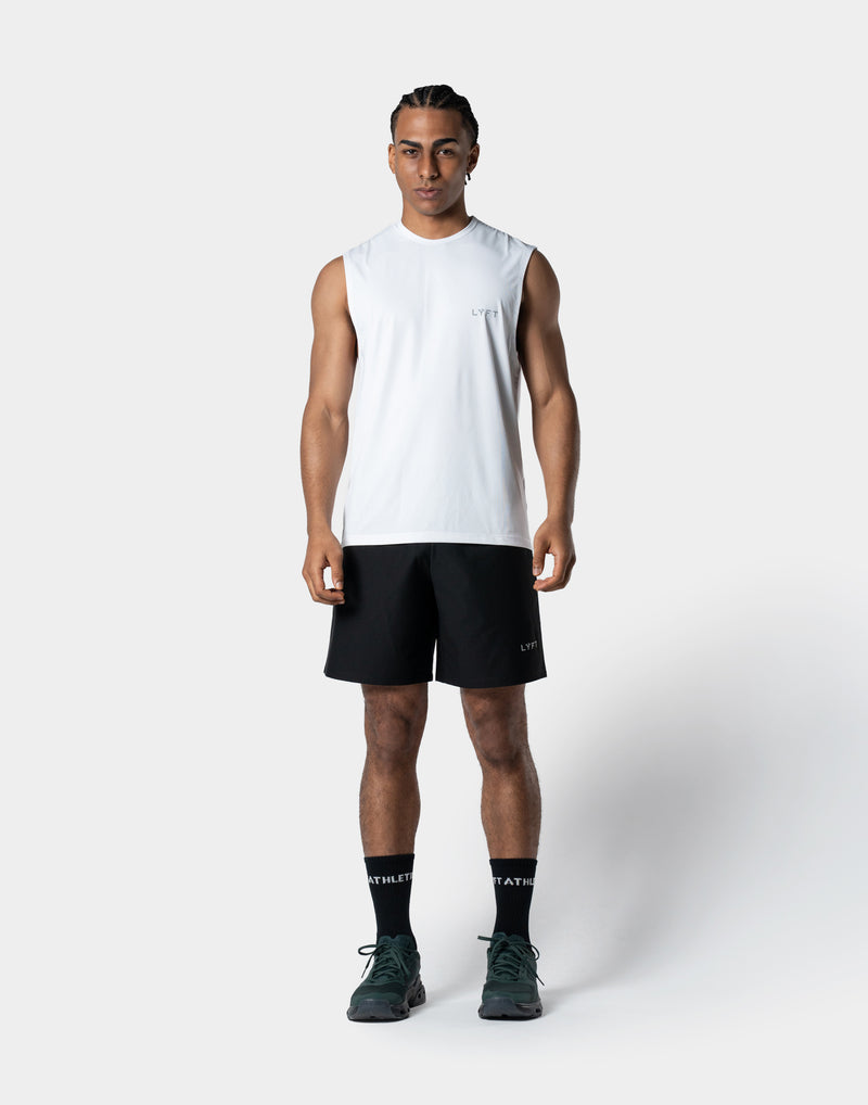 3M Reflector Waffle Tanktop - White – LÝFT