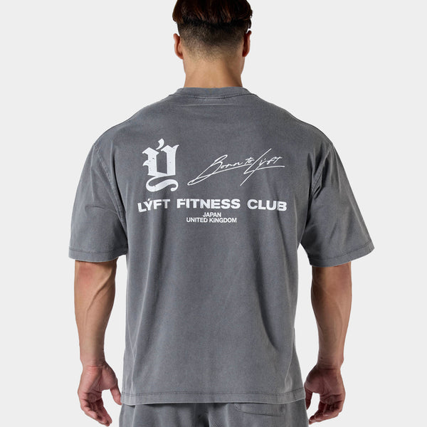 Old Ý Graphic Vintage Big T-Shirt - D.Grey – LÝFT