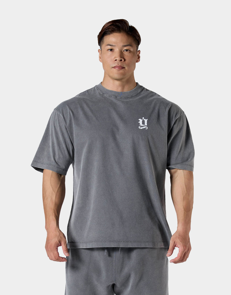 Old Ý Graphic Vintage Big T-Shirt - D.Grey – LÝFT