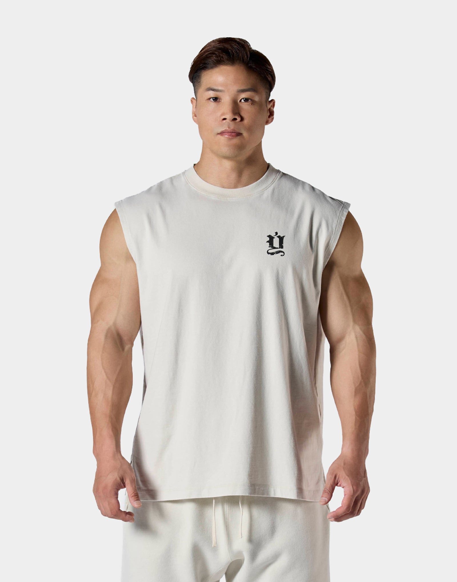 Old Ý Graphic Vintage Tanktop - Ivory – LÝFT